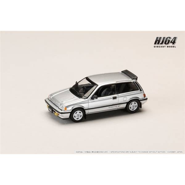 [ Back-order ] Hobby Japan HJ643029S 1:64 Honda CIVIC AT LATE VERSION Genuine optional Parts SILVER Diecast model car