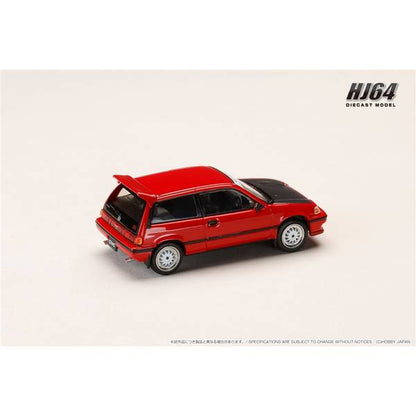 [ Back-order ] Hobby Japan HJ645029R 1:64 Honda CIVIC AT LATE VERSION JDM Street Racer RED Diecast model car