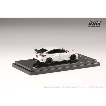 [ Back-order ] Hobby Japan HJ645063W 1:64 Honda CIVIC TYPE R FL5 RACING BLACK Package Genuine Optional Parts CHAMPIONSHIP WHITE Diecast model car