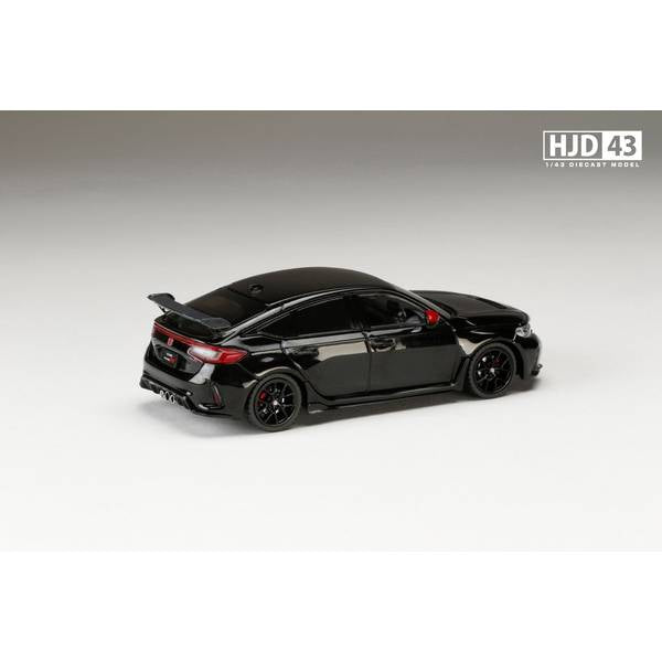 [ Back-order ] Hobby Japan HJD431004BK 1:43 Honda CIVIC TYPE R FL5 RACING BLACK Package Genuine Option Equipped CRYSTAL BLACK PEARL model car