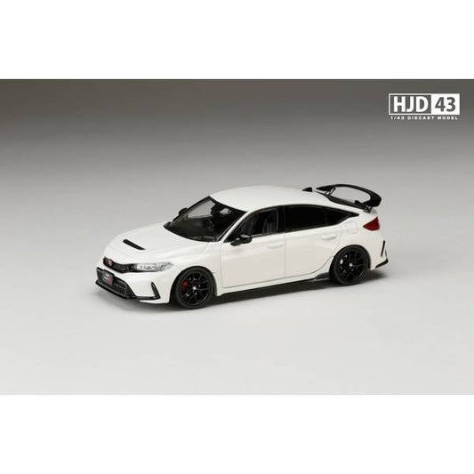 [ Back-order ] Hobby Japan HJD431003W 1:43 Honda CIVIC TYPE R FL5 RACING BLACK Package CHAMPIONSHIP WHITE model car