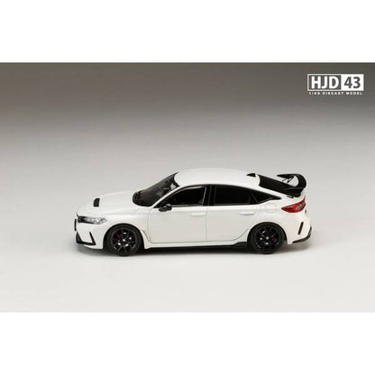 [ Back-order ] Hobby Japan HJD431003W 1:43 Honda CIVIC TYPE R FL5 RACING BLACK Package CHAMPIONSHIP WHITE Diecast  model car