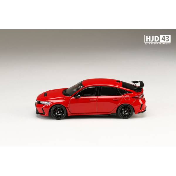 [ Back-order ] Hobby Japan HJD431003R 1:43 Honda CIVIC TYPE R FL5 RACING BLACK Package FLAME RED Diecast  model car