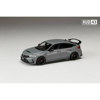 [ Back-order ] Hobby Japan HJD431003GM 1:43 Honda CIVIC TYPE R FL5 RACING BLACK Package SONIC GRAY PEARL Diecast  model car