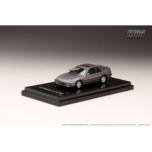 [ Back-order ] Hobby Japan HJ643002GM 1:64 Honda PRELUDE BA5 SI TCV Puter Gray Metallic Diecast model car