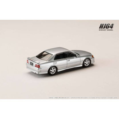 [ Back-order ] Hobby Japan HJ641072S 1:64 Toyota CHASER TOURER V JZX100 EARLY VERSION 1996 SILVER METALLIC Diecast model car