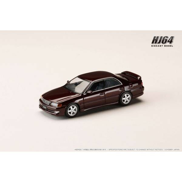 [ Back-order ] Hobby Japan HJ641072P 1:64 Toyota CHASER TOURER V JZX100 EARLY VERSION 1996 PURPLE Customized Color Diecast model car