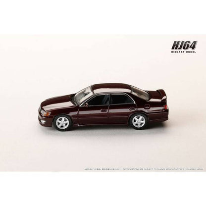 [ Back-order ] Hobby Japan HJ641072P 1:64 Toyota CHASER TOURER V JZX100 EARLY VERSION 1996 PURPLE Customized Color Diecast model car