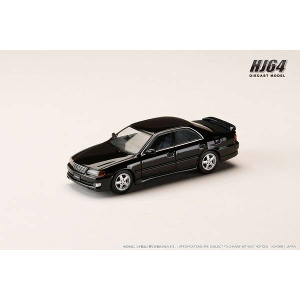 [ Back-order ] Hobby Japan HJ641072BK 1:64 Toyota CHASER TOURER V JZX100 EARLY VERSION 1996 BLACK Customized Color Diecast model car