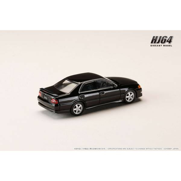 [ Back-order ] Hobby Japan HJ641072BK 1:64 Toyota CHASER TOURER V JZX100 EARLY VERSION 1996 BLACK Customized Color Diecast model car