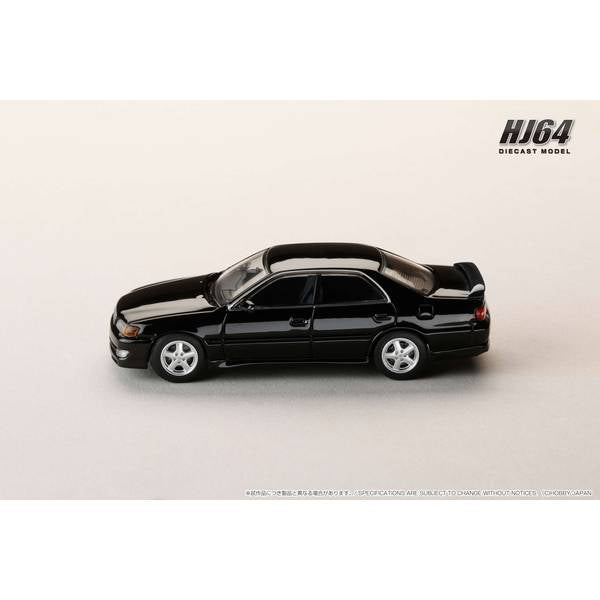 [ Back-order ] Hobby Japan HJ641072BK 1:64 Toyota CHASER TOURER V JZX100 EARLY VERSION 1996 BLACK Customized Color Diecast model car