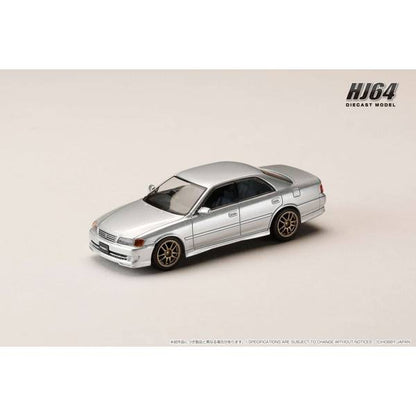 [ Back-order ] Hobby Japan HJ645072AS 1:64 Toyota CHASER TOURER V JZX100 EARLY VERSION 1996 JDM STYLE 10 SPOKES Wheel SILVER METALLIC Diecast model car