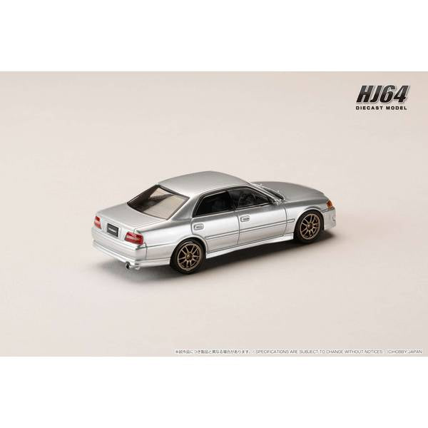 [ Back-order ] Hobby Japan HJ645072AS 1:64 Toyota CHASER TOURER V JZX100 EARLY VERSION 1996 JDM STYLE 10 SPOKES Wheel SILVER METALLIC Diecast model car