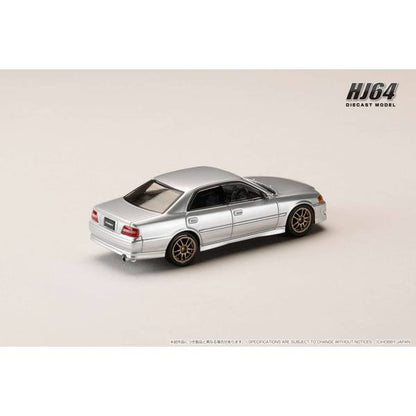 [ Back-order ] Hobby Japan HJ645072AS 1:64 Toyota CHASER TOURER V JZX100 EARLY VERSION 1996 JDM STYLE 10 SPOKES Wheel SILVER METALLIC Diecast model car