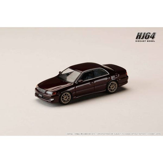 [ Back-order ] Hobby Japan HJ645072AP 1:64 Toyota CHASER TOURER V JZX100 EARLY VERSION 1996 JDM STYLE 10 SPOKES Wheel PURPLE Diecast model car