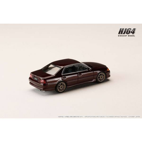 [ Back-order ] Hobby Japan HJ645072AP 1:64 Toyota CHASER TOURER V JZX100 EARLY VERSION 1996 JDM STYLE 10 SPOKES Wheel PURPLE Diecast model car