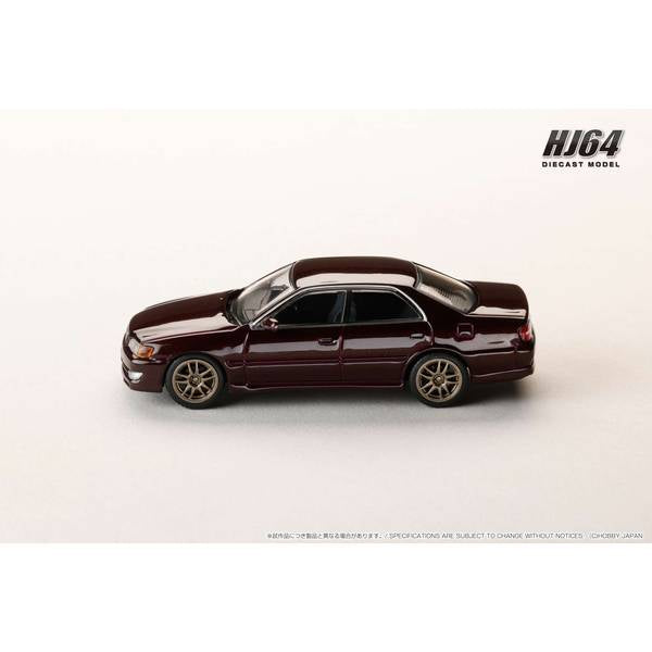 [ Back-order ] Hobby Japan HJ645072AP 1:64 Toyota CHASER TOURER V JZX100 EARLY VERSION 1996 JDM STYLE 10 SPOKES Wheel PURPLE Diecast model car