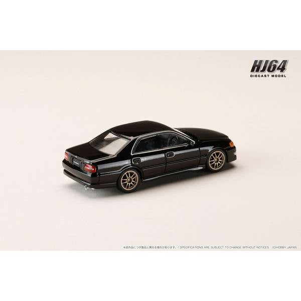 [ Back-order ] Hobby Japan HJ645072ABK 1:64 Toyota CHASER TOURER V JZX100 EARLY VERSION 1996 JDM STYLE 10 SPOKES Wheel BLACK Diecast model car