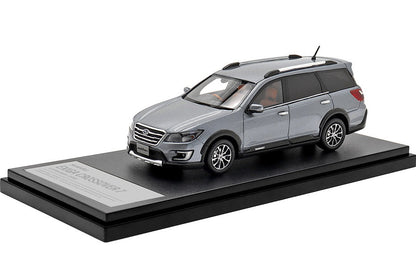 [ Back-order ] Hi-Story HS427GY 1:43 Subaru EXIGA CROSSOVER 7 2.5i EyeSight (2015) Platinum Gray Metallic Resin