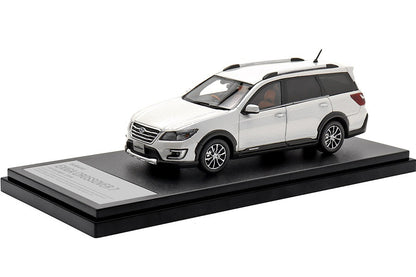 [ Back-order ] Hi-Story HS427WH 1:43 Subaru EXIGA CROSSOVER 7 2.5i EyeSight (2015) Crystal White Pearl Resin