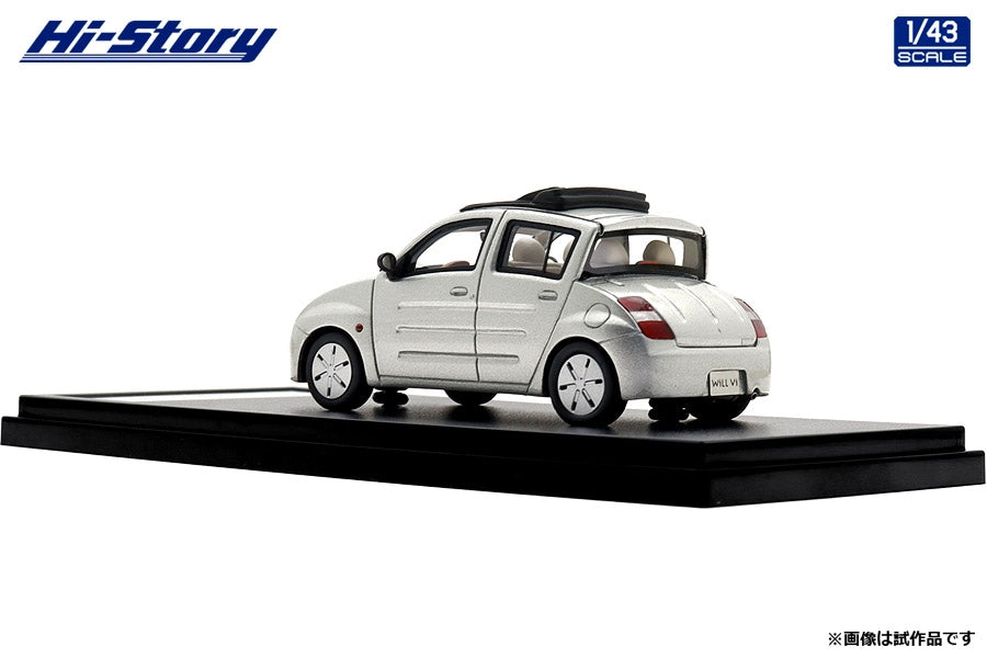 [ Back-order ] Hi-Story HS476SL 1:43 Toyota Will Vi 2000SilVer metallic Resin model car