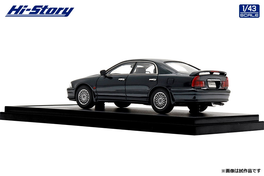 [ Back-order ] Hi-Story HS474GR 1:43 MITSUBISHI DIAMANTE 30M SE 1995 Finesse Green Resin model car