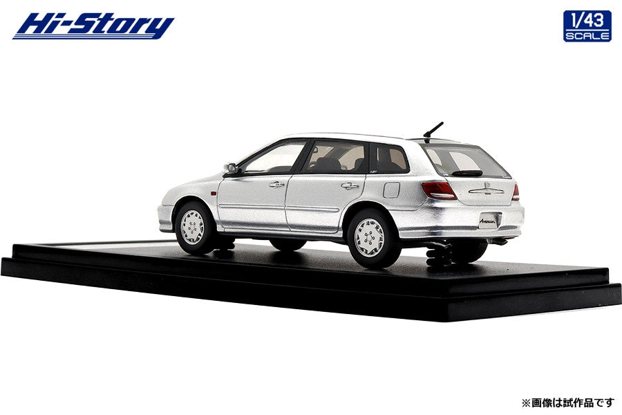 [ Back-order ] Hi-Story HS484SL 1:43 Honda Avancier V 1999 Satin SilVer Metallic Resin model car