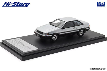 [ Back-order ] Hi-Story HS522SL 1:43 Toyota Corolla Levin 2dr GT APEX 1983 High-Metal Two-Tone resin model car