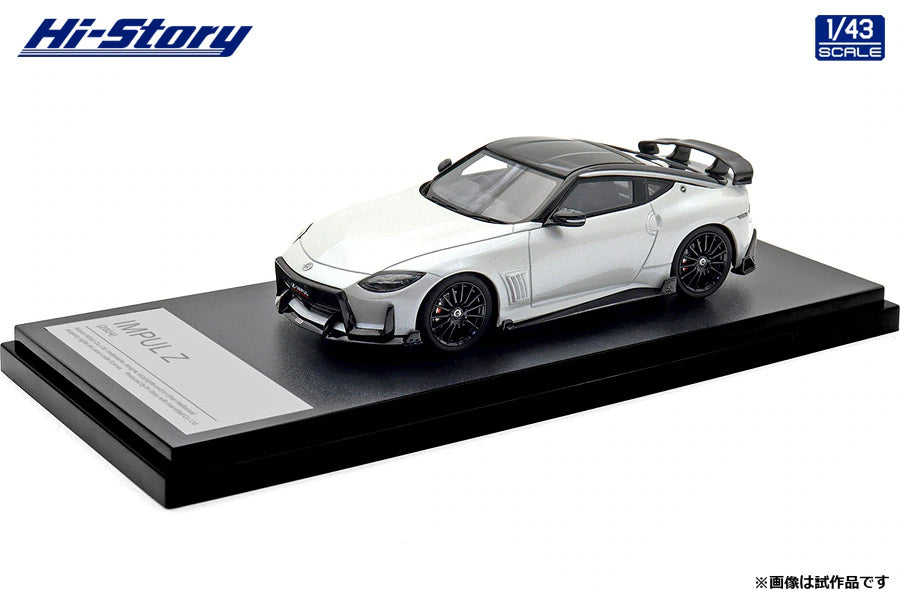 [ Back-order ] Hi-Story HS509WH 1:43 IMPUL Z 2024Prism White Super Black 2-tone resin model car