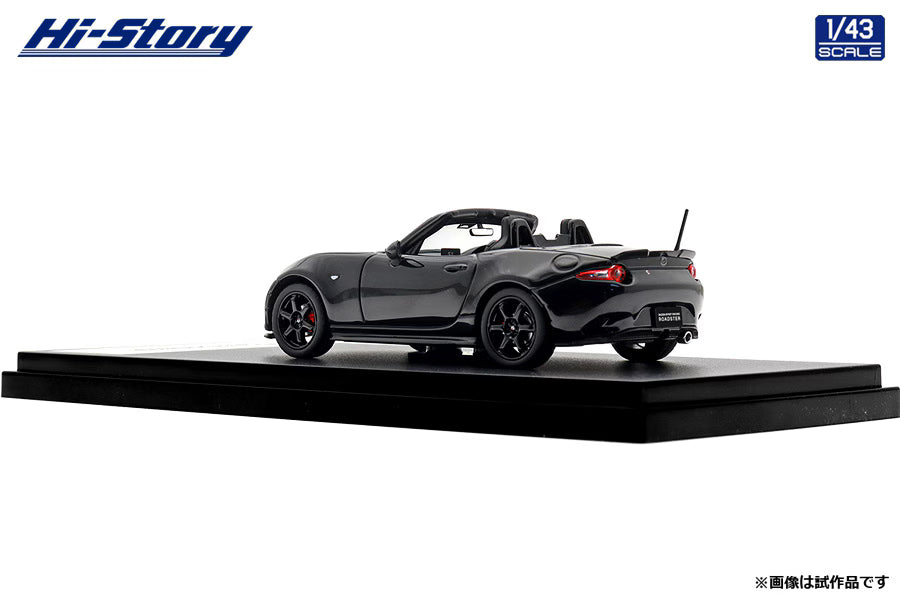 [ Back-order ] Hi-Story HS562BK 1:43 MAZDA SPIRIT RACING ROADSTER 2025 Jet Black Mica Diecast model car