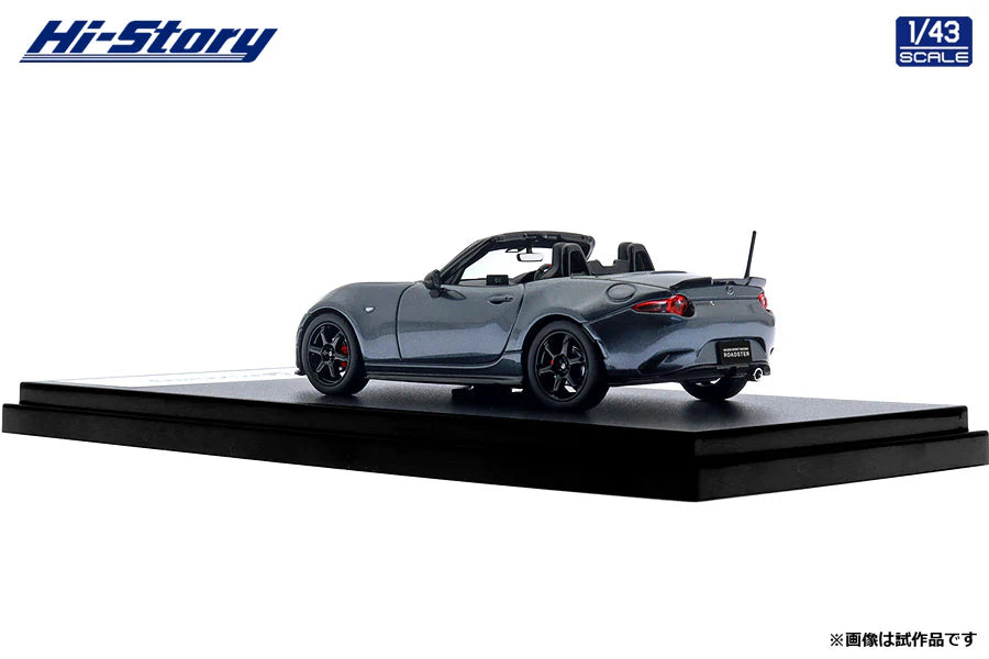 [ Back-order ] Hi-Story HS562PG 1:43 MAZDA SPIRIT RACING ROADSTER 2025 Polymetal Gray Metallic Diecast model car
