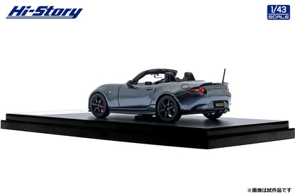 [ Back-order ] Hi-Story HS562PG 1:43 MAZDA SPIRIT RACING ROADSTER 2025 Polymetal Gray Metallic Diecast model car