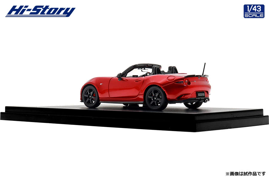 [ Back-order ] Hi-Story HS562RE 1:43 MAZDA SPIRIT RACING ROADSTER 2025 Soul Red Crystal Metallic Diecast model car