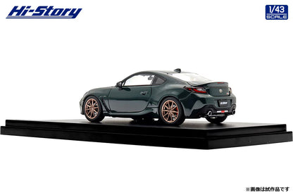 [ Back-order ] Hi-Story HS566GR 1:43 Toyota GR86 Special Edition RZ "Ridge Green Limited" 2024 Ridge Green Diecast model car
