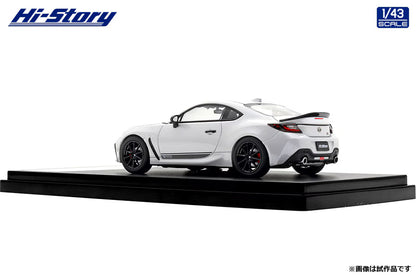 [ Back-order ] Hi-Story HS565WH 1:43 Toyota GR86 Special Edition RZ "40th Anniversary Limited" 2023 Crystal White Pearl Diecast model car