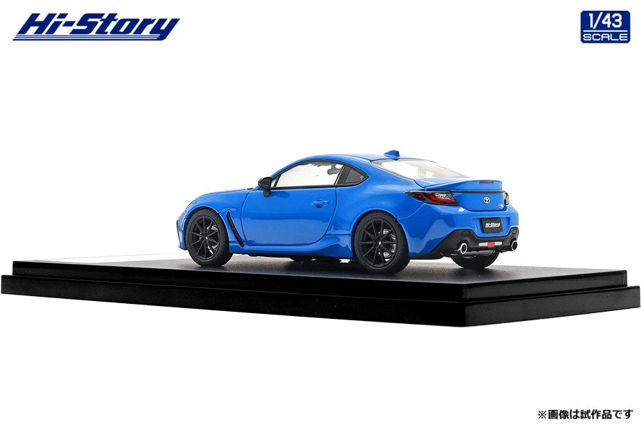 [ Back-order ] Hi-Story HS563BL 1:43 Toyota GR86 RZ 2023 Bright Blue II Diecast model car