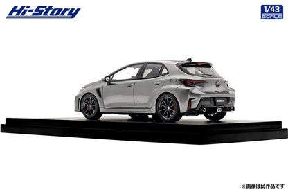 [ Back-order ] Hi-Story HS573GY 1:43 Toyota GR COROLLA RZ 2025 Precious Metal Diecast model car