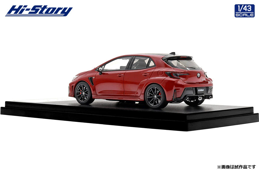 [ Back-order ] Hi-Story HS573RE 1:43 Toyota GR COROLLA RZ 2025 Emotional Red II Diecast model car