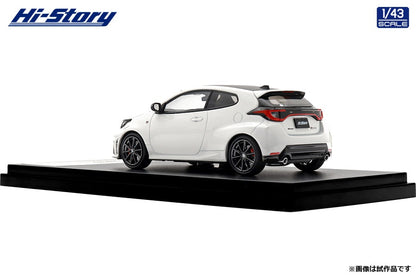[ Back-order ] Hi-Story HS574WH 1:43 Toyota GR YARIS RZ High performance 2025 Super White II Diecast model car