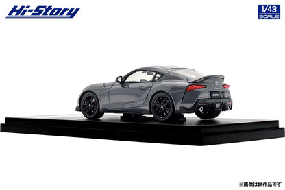 [ Back-order ] Hi-Story HS575GY 1:43 Toyota GR SUPRA RZ 2025 Volcanic Ash Gray Metallic Diecast model car
