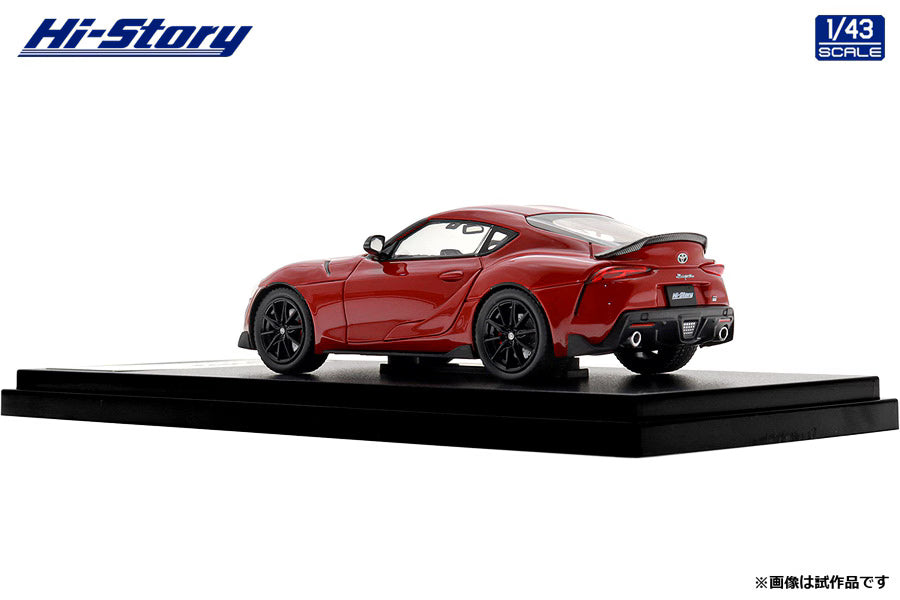 [ Back-order ] Hi-Story HS575RE 1:43 Toyota GR SUPRA RZ 2025 Prominence Red Diecast model car