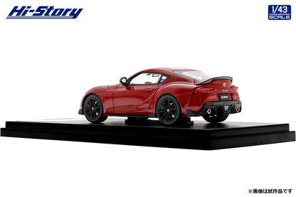 [ Back-order ] Hi-Story HS575RE 1:43 Toyota GR SUPRA RZ 2025 Prominence Red Diecast model car