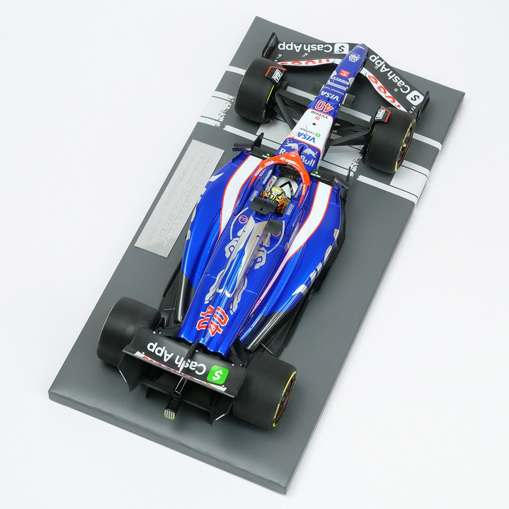 [ Back-order ] MINICHAMPS 117240440 1:18 Visa VCARB01 Iwasa Japan GP24 Official Debut model car