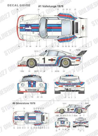 [ Back-order ] STUDIO27 TK2476 1:24 935 Vallelunga 1976 conversion kit for TAMIYA [Conversion Kit]