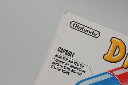 FC Famicom Dr. Mario with box and manual, Nintendo Entertainment System (NES) Game software Japan ver.