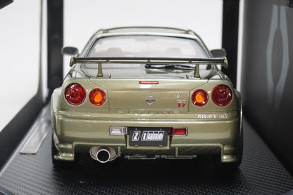 1:18 HPI 8907 Nissan NISMO R34 GT-R Z Tune Millennium Jade model car