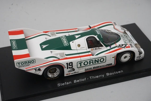 1:43 SPARK SB Collection Bellof Porsche 962 3.Platz Mugello 1985 #19