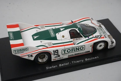 1:43 SPARK SB Collection Bellof Porsche 962 3.Platz Mugello 1985 #19