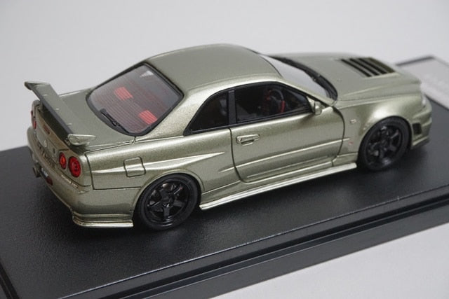 1:43 HPI 8801 Nismo R34 GT-R Z Tune Millennium Jade 51st Shizuoka Hobby Show Limited