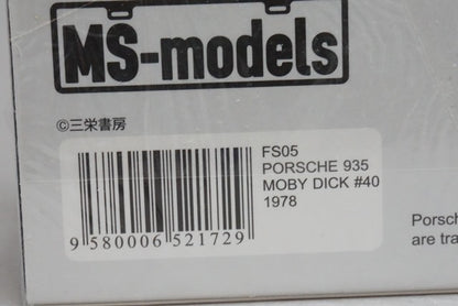 1:43 SPARK FS05 Porsche 935/78 Moby Dick DRM 1978 #40 Racing On